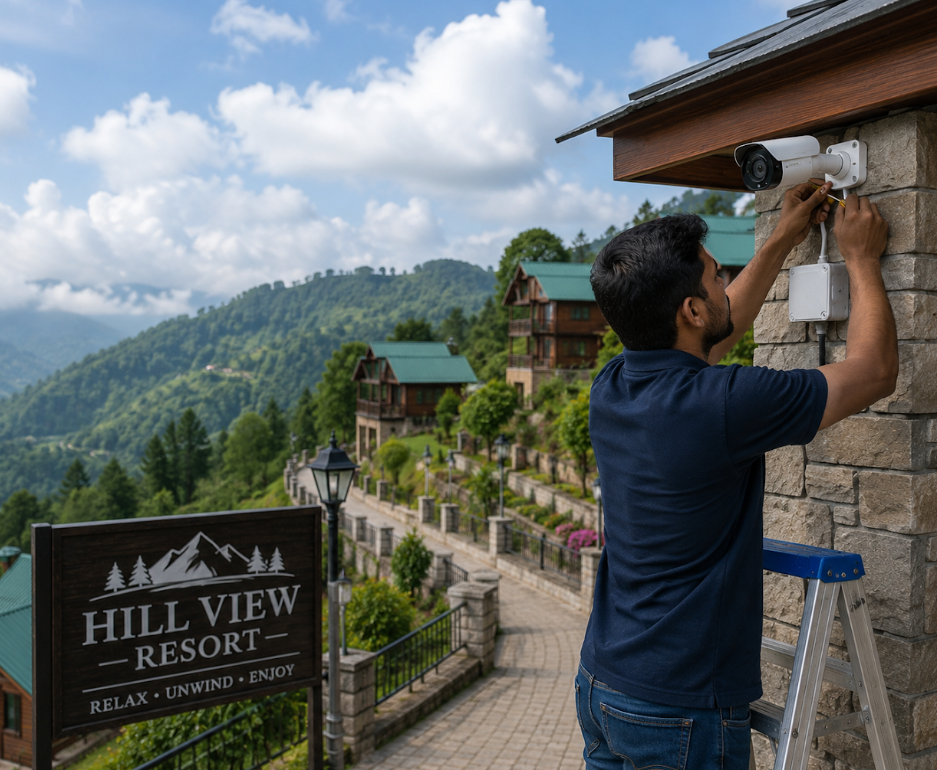 Reliable Tech Solutions CCTV camera installation service in Vikasnagar