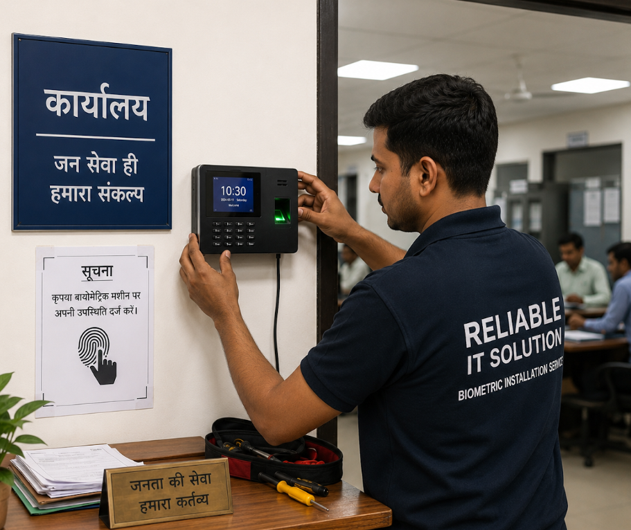 Reliable Tech Solutions Biometric Attendance